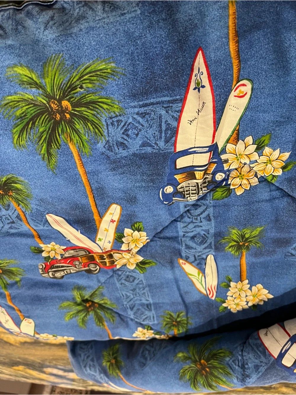 Dean Miller Surf Bedding Going Aloha twin Comforter